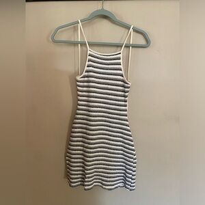 Boutique Crochet Mini Dress